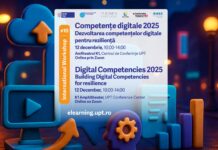 UPT organizează a X-a ediție a Workshop-ului Internațional Competențe Digitale 2025: Dezvoltarea Competențelor Digitale pentru Reziliență