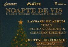 ”Colind și bucurie” alături de Liliana Laichici, Carmen Popovici Dumbravă, Adrian Stanca, Carmen Biruescu, Georgiana Necșa și Raluca Stanca