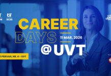 „Career Days@UVT 2026” – un nou eveniment din seria dedicată oportunităților de carieră ale studenților și absolvenților UVT