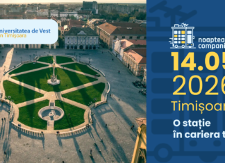 Târgul de cariere care a cucerit marile orașe din țară își anunță premiera și în vestul țării, prin parteneriatul cu UVT