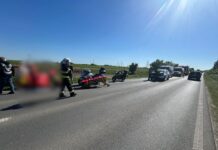 Accident grav aproape de Timișoara. Carambol nefericit cu motociclete