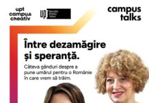 „Între dezamăgire și speranță”: UPT Campus Creativ organizează un dialog deschis cu Oana Gheorgiu și Elena Calistru