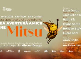 Premiera audiodramei „Marea aventură a micii albine Mitsu”! Eveniment dedicat Zilei Internaționale a Copilului