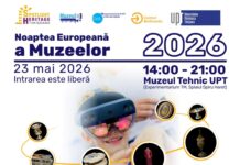 Noaptea Europeană a Muzeelor 2026 la UPT: O călătorie digitală de la MECIPT la Realitatea Virtuală