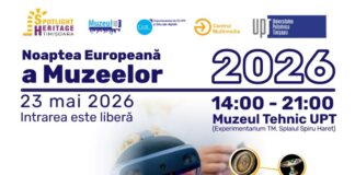 Noaptea Europeană a Muzeelor 2026 la UPT: O călătorie digitală de la MECIPT la Realitatea Virtuală