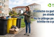 Probleme cu gunoiul pe strada ta? Nu te plânge pe net, trimite o poză la ADID Timiș!