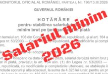 Crește salariul de bază minim brut pe țară garantat