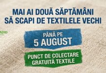 Ultima strigare pentru curățenia din dulap! Mai ai două săptămâni să scapi GRATUIT de textilele vechi, cu ajutorul ADID