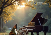 Atelier de scriere creativă – audiție muzicală: Concertul pentru corn nr. 4 de Wolfgang Amadeus Mozart, interpreți: Ioan Rădulescu – corn, Theodor Rădulescu – pian
