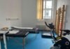 Sală de kinetoterapie pentru pacienții Spitalului Clinic CF Timișoara. Recuperarea poate începe încă din perioada internării