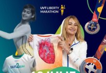 Timișoara a celebrat 50 de ani de la primul 10 perfect din istoria Jocurilor Olimpice printr-o acțiune inedită dedicată Nadiei Comăneci, ambasadoarea UVT Liberty Marathon 2026