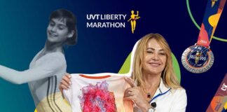 Timișoara a celebrat 50 de ani de la primul 10 perfect din istoria Jocurilor Olimpice printr-o acțiune inedită dedicată Nadiei Comăneci, ambasadoarea UVT Liberty Marathon 2026