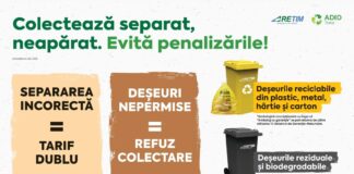 Comunicat RETIM: Atenție la „Etichetă”! De ce ți se verifică pubela și cum eviți o factură dublă