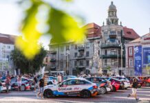 Super-mașini și super-piloți la etapa de la Timișoara a Super-rally din weekend