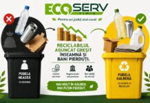 ECO SERV TIMIȘ: Reciclabilul aruncat greșit înseamnă și bani pierduți