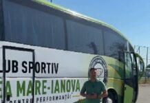 Pas important pentru sportul local: CS Remetea Mare Ianova are un autocar propriu pentru deplasări