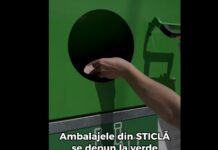 Anunț RETIM: sticla se depune fără capac